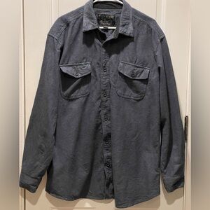 Grizzly Mountain Mens Long Sleeve Double Brushed 100% Cotton Flannel Shirt 2XL
